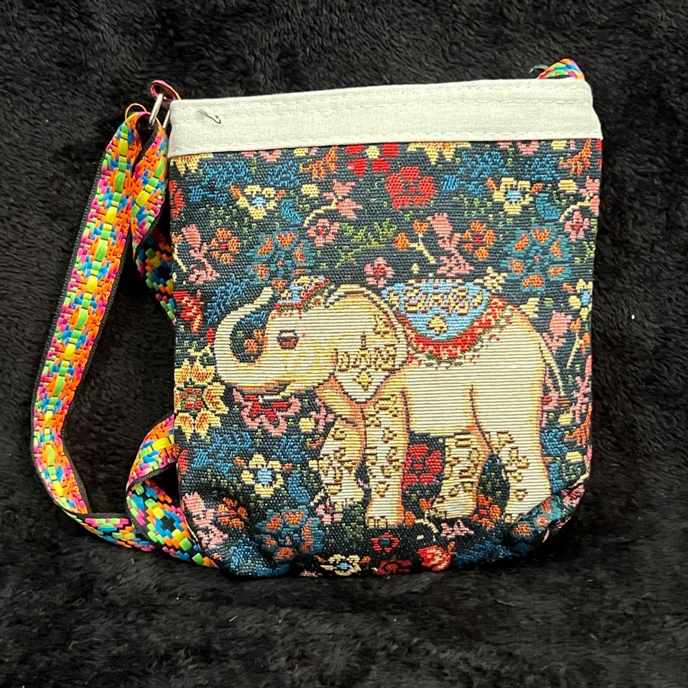 Kids cross body elephant bag